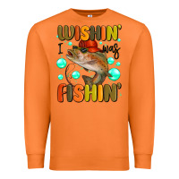 Carrot wishing i was fishing Premium Sweatshirt - MaliasSmallBusiness