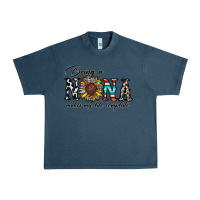 Midnight Navy being nana makes my life complate Urban Heavy Tee - CowhideDigitalArt