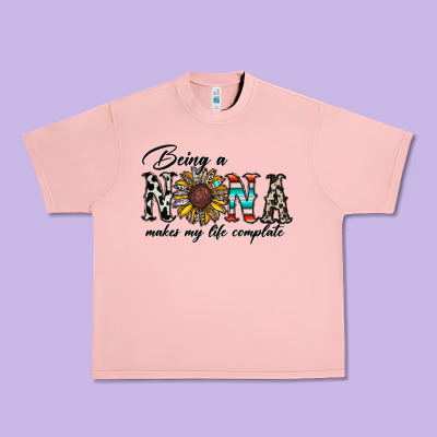 Being Nana Makes My Life Complate Urban Heavy Tee Designed By Cowhidedigitalart