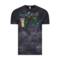 Cloud Black nursing İn my heart Vintage Tee - CowhideDigitalArt