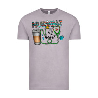 Vintage Zinc nursing İn my heart Vintage Tee - CowhideDigitalArt