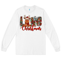 White love christmas reindeer Long Sleeve Tee - Jasminsmagicworld