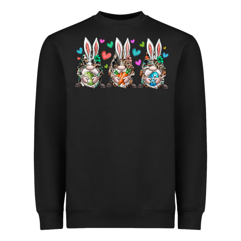 Western Bunny Gnome Heavyweight Sweatshirt by RacoonDesign | Teevron