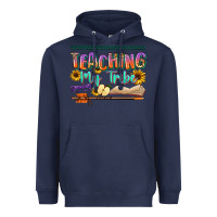 Navy teaching my tribe Heavyweight Hoodie - NancyCooperArtShop