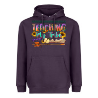 Plum teaching my tribe Heavyweight Hoodie - NancyCooperArtShop