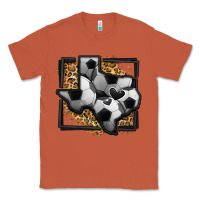 Copper leopard soccer texas map Classic Tee - Jasminsmagicworld