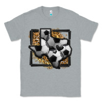 Heather Grey leopard soccer texas map Classic Tee - Jasminsmagicworld