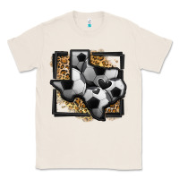 Natural leopard soccer texas map Classic Tee - Jasminsmagicworld