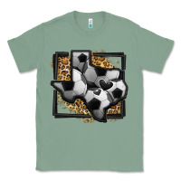 Sage leopard soccer texas map Classic Tee - Jasminsmagicworld