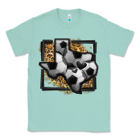 Leopard Soccer Texas Map Classic Tee | Teevron
