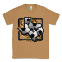 Toasted Coconut leopard soccer texas map Classic Tee - Jasminsmagicworld