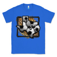 True Royal leopard soccer texas map Classic Tee - Jasminsmagicworld