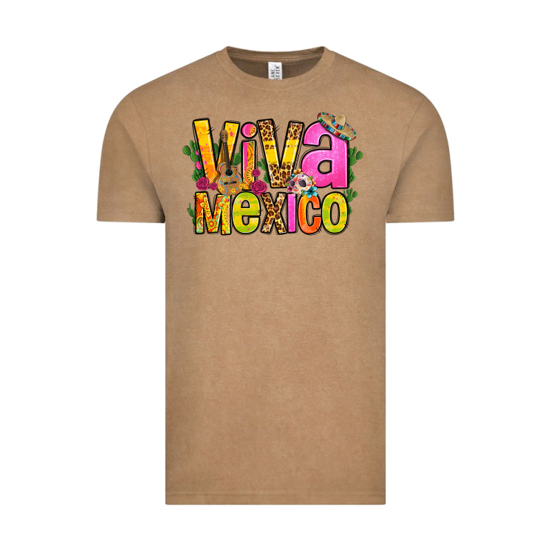 Viva Mexico Long Live Mexico Vintage Tee by FaDigitalArtStudio | Teevron