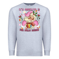 Heather Grey its abuelita and pan dulce season mexican santa Premium Sweatshirt - MaliasSmallBusiness