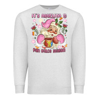 Oatmeal Heather its abuelita and pan dulce season mexican santa Premium Sweatshirt - MaliasSmallBusiness