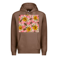 Chestnut bees and flowers Premium Hoodie - Artiststas