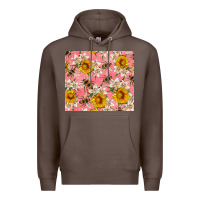 Coffee bees and flowers Premium Hoodie - Artiststas