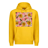 Lemon bees and flowers Premium Hoodie - Artiststas
