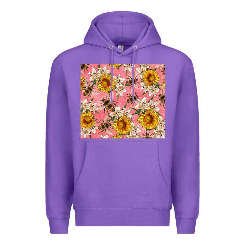 Bees And Flowers Premium Hoodie by Artiststas | Teevron