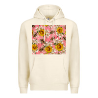 Tofu bees and flowers Premium Hoodie - Artiststas