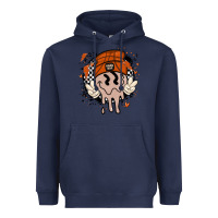 Navy basketball game day Heavyweight Hoodie - MaliasSmallBusiness