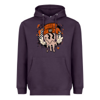 Plum basketball game day Heavyweight Hoodie - MaliasSmallBusiness