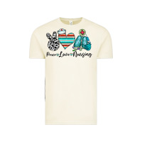 Vintage Arctic peace love nursing Vintage Tee - CowhideDigitalArt