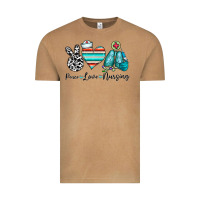 Vintage Camel peace love nursing Vintage Tee - CowhideDigitalArt