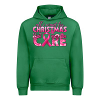 All I Want For Christmas Is A Cure Breast Cancer Urban Hoodie | Teevron