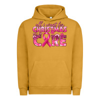 Pigment Peanut Butter all i want for christmas is a cure breast cancer Urban Hoodie - texasbilliewilder