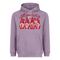 Lavender all you need is love Heavyweight Hoodie - NancyCooperArtShop