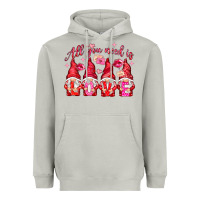 Moon Dust all you need is love Heavyweight Hoodie - NancyCooperArtShop