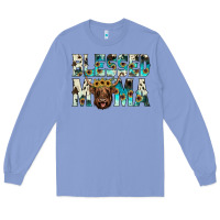 Colony Blue blessed mama Long Sleeve Tee - JahusDesignShop