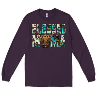 Plum blessed mama Long Sleeve Tee - JahusDesignShop