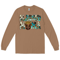 Toasted Coconut blessed mama Long Sleeve Tee - JahusDesignShop
