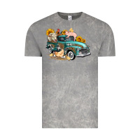 Cloud Rock western farm truck coop animals farm animals Vintage Tee - FaDigitalArtStudio