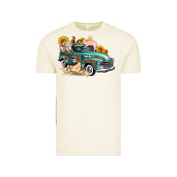 Vintage Arctic western farm truck coop animals farm animals Vintage Tee - FaDigitalArtStudio