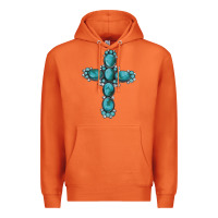 Carrot western Gemstone cross Premium Hoodie - Artiststas