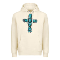 Tofu western Gemstone cross Premium Hoodie - Artiststas