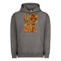 Pigment Tornado Love fall cow Urban Hoodie - NancyCooperArtShop