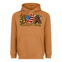 Meerkat peace love army christmas Heavyweight Hoodie - NancyCooperArtShop