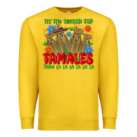 Lemon tis the season for tamales tama la la la la la la Premium Sweatshirt - MaliasSmallBusiness