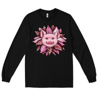 Black sunflower leopard Long Sleeve Tee - JahusDesignShop