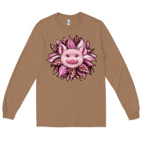 Toasted Coconut sunflower leopard Long Sleeve Tee - JahusDesignShop