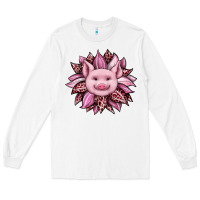 White sunflower leopard Long Sleeve Tee - JahusDesignShop
