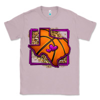 Lilac leopard basketball texas map Classic Tee - Jasminsmagicworld