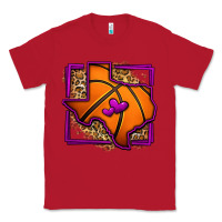 Red leopard basketball texas map Classic Tee - Jasminsmagicworld