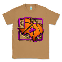 Toasted Coconut leopard basketball texas map Classic Tee - Jasminsmagicworld