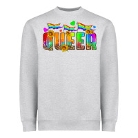 Heather Grey queer Heavyweight Sweatshirt - HRA Design Shop