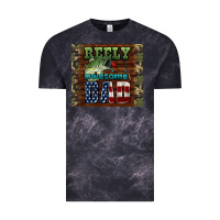 Cloud Black reely awesome dad Vintage Tee - HRA Design Shop